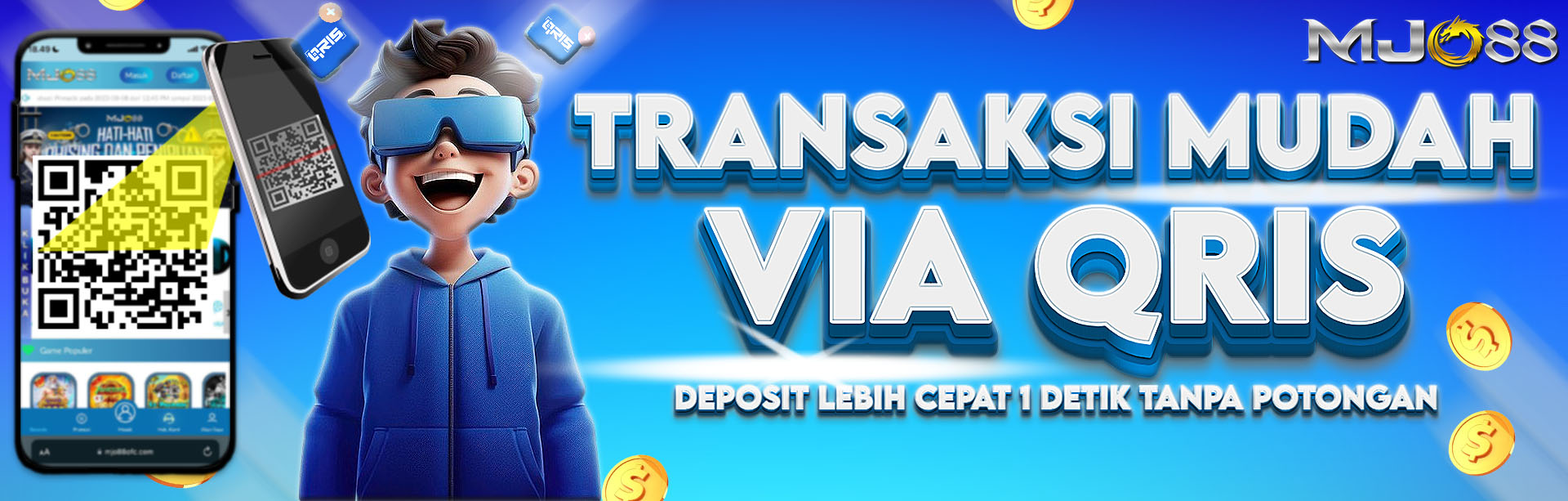 DEPOSIT VIA QRIS MUDAH SEKALI